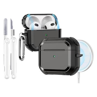 TEMU Tpu Earphone Case For Airpods 4(2024),compatible With Airpods Charging Case, Protective Cover With Pen