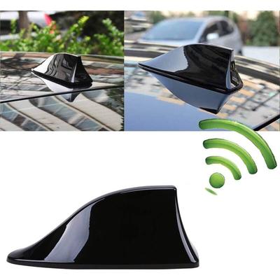 2 Stück Universal-Auto-Haifischantenne, Haifischflossenantenne – Autoantenne mit FM/AM-Radiosignal