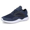 Sneaker DOCKERS BY GERLI, Herren, Gr. 44, blau (navy), Textil, Synthetik, sportlich, Schuhe, Schnürschuh, Slip-On Sneaker mit verstärktem Zehenbereich
