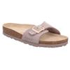 Pantolette ROHDE, Damen, Gr. 40, beige (hellbeige), Veloursleder, klassisch, Schuhe, Keilabsatz, Sommerschuh, Schlappen mit vorgeformtem Softfußbett