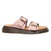 Pantolette DR. MARTENS "Josef", Damen, Gr. 40, rosa, Nubukleder, klassisch, Schuhe, Pantolette mit Plateausohle