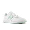 Sneaker NEW BALANCE "BB80", Gr. 40, oyster weiß, Leder, sportlich, Schuhe, von dem New Balance 550 inspiriert