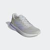 Laufschuh ADIDAS PERFORMANCE "RUNFALCON 5", Gr. 40,5, grau one, violet tone, core schwarz, Textil, Synthetik, sportlich, Schuhe