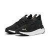 Laufschuh PUMA "SOFTRIDE SYMMETRY FUZION WN'S", Gr. 41, schwarz (puma schwarz, puma gold), Textil, sportlich, Schuhe
