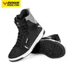 SULAITE Herren Motorradstiefel Motocross Schuhe Ganzjährig Anti-Rutsch-Biker-Stiefel Kausale Motorrad-Turnschuhe
