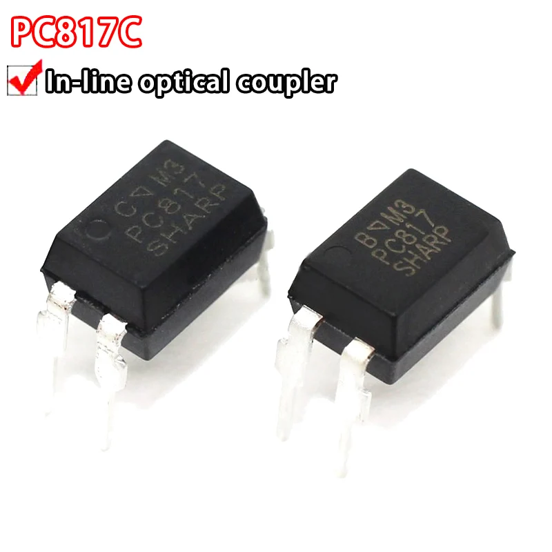50PCS EL817C PC817 PC817C FL817C FL817 EL817 DIP-4 in-line optische koppler Image