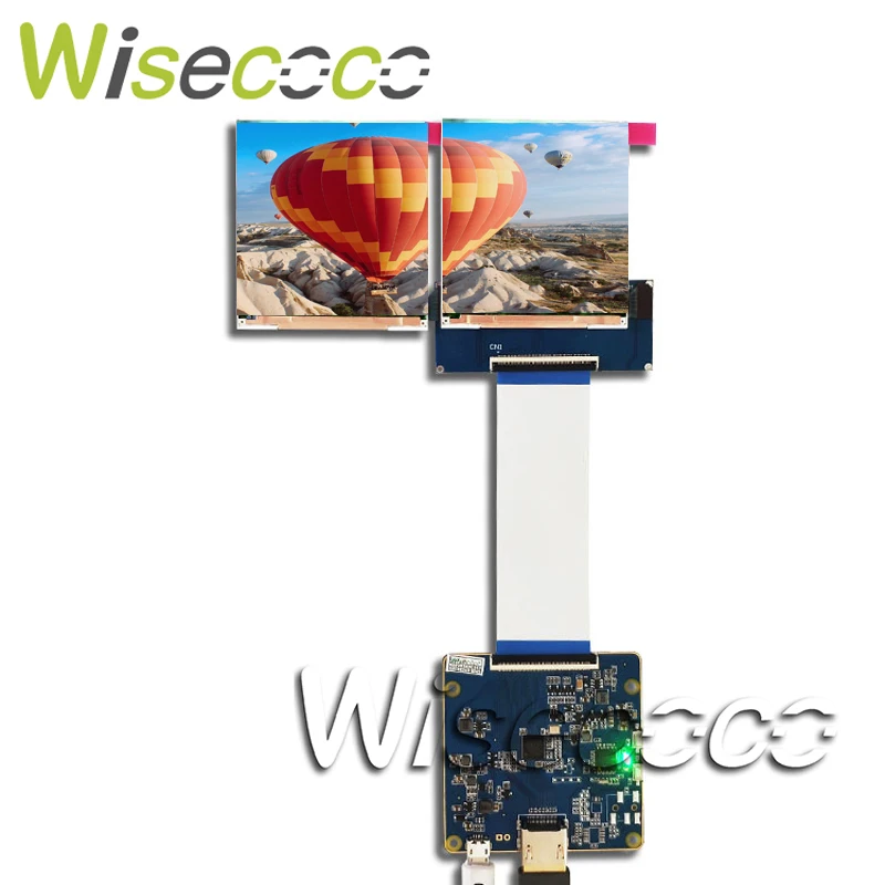 3-Zoll-Quadrat-TFT-LCD-Display, Dual-IPS, hohe Helligkeit, 720 x 720-Bildschirmschnittstelle, MIPI-Treiberplatine für Gaming-Bildschirmelektronik Image