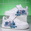 Stitch Mädchen Jungen Schuhe Turnschuhe für Kinder Student Casual Basketballschuhe Kid Sneakers Running Fashion Sportschuhe Geschenk