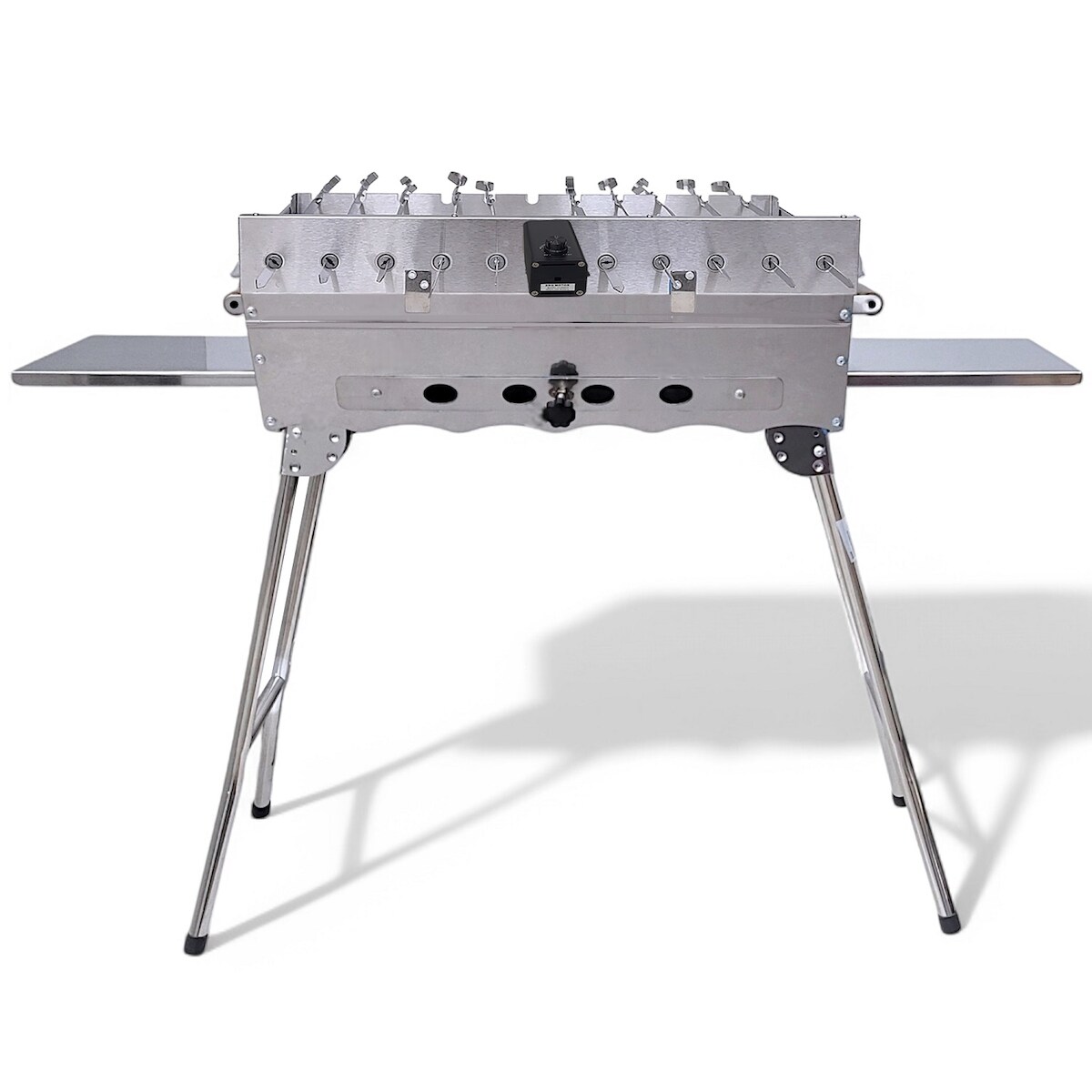 Grillpeter Mangal Khan Drehspieß Motor 230V 11 Spieße Image