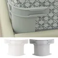 Clip per tenditore angolare per lenzuolo resistente da 4 pezzi Materiali di alta qualità Pinze per lenzuolo durevoli e affidabili per protezioni