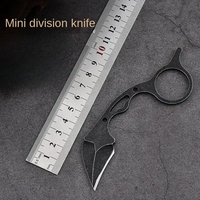 2024 New Mini Knife Outdoor Knife Self-Defense Portable Portable Express High Hardness Sharp Knife