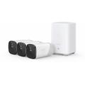 Eufy eufyCam 2 Pro 3-Cam Bullet Camera Kit de IP security Indoor and Outdoor 2048 x 1080 Pixel Wall