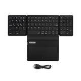 LIANXUE Pocket Size Folding Keyboard With Touchpad Numpad For PC Tablets with Rechargeab