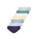 Jazz-Pants Slips VIVANCE, Damen, Gr. 48/50, bunt (navy, hellblau, jeansblau, mint, graugrün, gelb, weiß), Single Jersey, Obermaterial: 95% Baumwolle, 5% Elasthan. Spitze: 80% Polyamid, 20% Elasthan, unifarben, körpernah, Unterhosen, aus weicher...