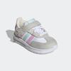 Sneaker ADIDAS SPORTSWEAR "RUN 70S 2.0 KIDS", Gr. 24, cloud weiß, bliss lila, halo mint, Textil, Synthetik, sportlich, Schuhe, für Kinder