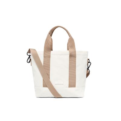 Henkeltasche LEFRIK "Strata Mini", Damen, Gr. B/H/T: 34.6cm x 26cm x 11cm, weiß, Kunstfaser, unifarben, Taschen, mit zwei separaten Innentaschen Image