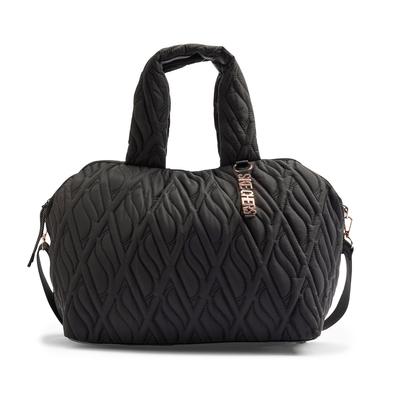 Skechers Quilted Tote Bag | Black | Polyester
