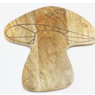 Anthropologie Kitchen | Anthropologie Wooden Mushroom-Shaped Cutting Board | Color: Brown | Size: Os