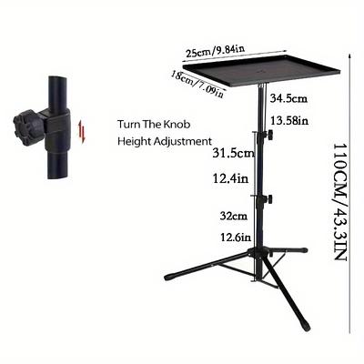 TEMU 1pc Tripod Support Stand, Projector Support Stand, Adjustable Projector Tripod, Foldable Storage, Portable Projector Stand, Multifunctional Projector Stand