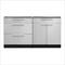 NewAge Outdoor Kitchens Stainless Steel 2-Piece Outdoor Kitchen Set (No Countertop)