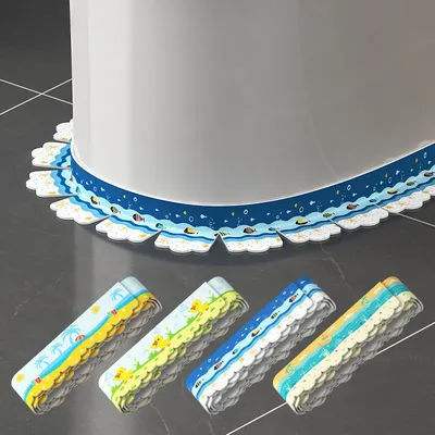 1,5 m Badezimmer Waschbecken Rand Ecke Dichtungsstreifen Klebeband PVC Wasserdicht Anti-leck Bad Image