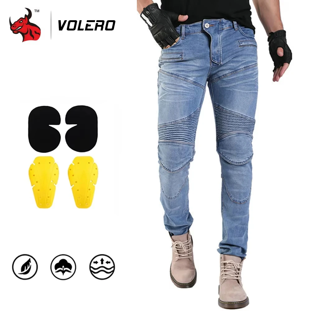 Motorrad Jeans Hosen Schutzausrüstung Touring Motorrad Hosen Motocross Hosen CE Schutzausrüstung Stretch Jeans Image