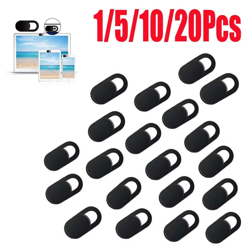20/10/5/1 Pcs Webcam Abdeckung Laptop Kamera Abdeckung Slider Telefon Antispy Für iPad PC Macbook Tablet linsen Privatsphäre Aufkleber Web Abdeckung Image