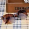 Retro Vintage Cat Eye Sonnenbrille Half Frame Sonnenbrille Frauen Sonnenbrille Anti-UV-Sonnenbrille weibliche Reise Party Brille neu