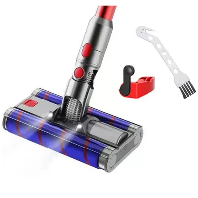 Update Soft Double Roller Brush Bodenkopf für Dyson V7 V8 V10 V11 V15 Staubsaugerteile Elektrischer Image