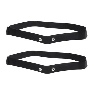 2Pcs Elastic Heart Rate Chest Strap Bands for Geonaute Wahoo Garmin Magene Bryton Coospo Heart Rate