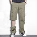 Per uomo Pantaloni convertibili Pantaloni da escursione Pantaloni cargo tattici Estate Esterno Impermeabile Traspirante Asciugatura rapida Leggero Pantaloni Grigio Kaki Pesca Scalate Corsa M L XL XXL