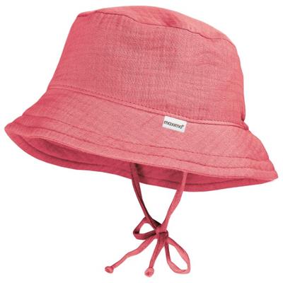 maximo - Kid's Mini Hut Band Musselin Futter - Hut Gr 53 cm rosa Image