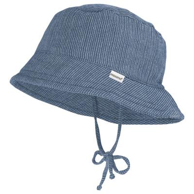 maximo - Kid's Mini Hut Band Musselin Futter - Hut Gr 47 cm grau Image
