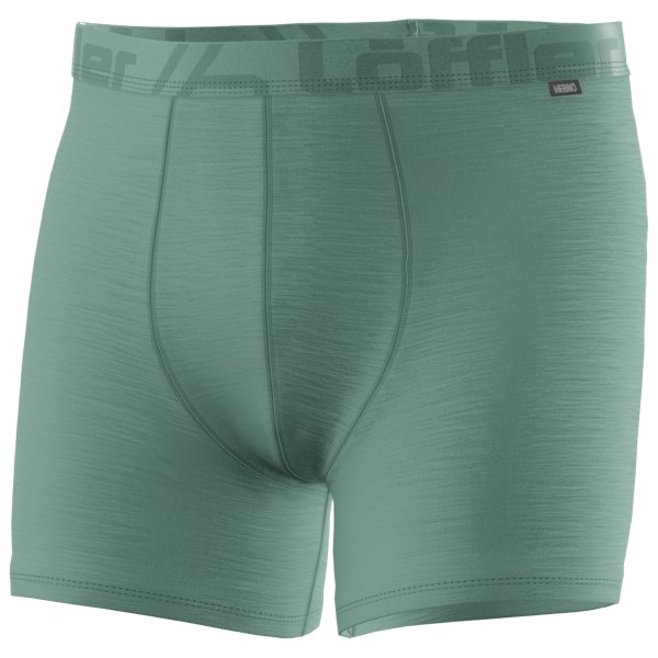 Löffler - Boxershorts Merino Light - Merinounterwäsche Gr 50 türkis