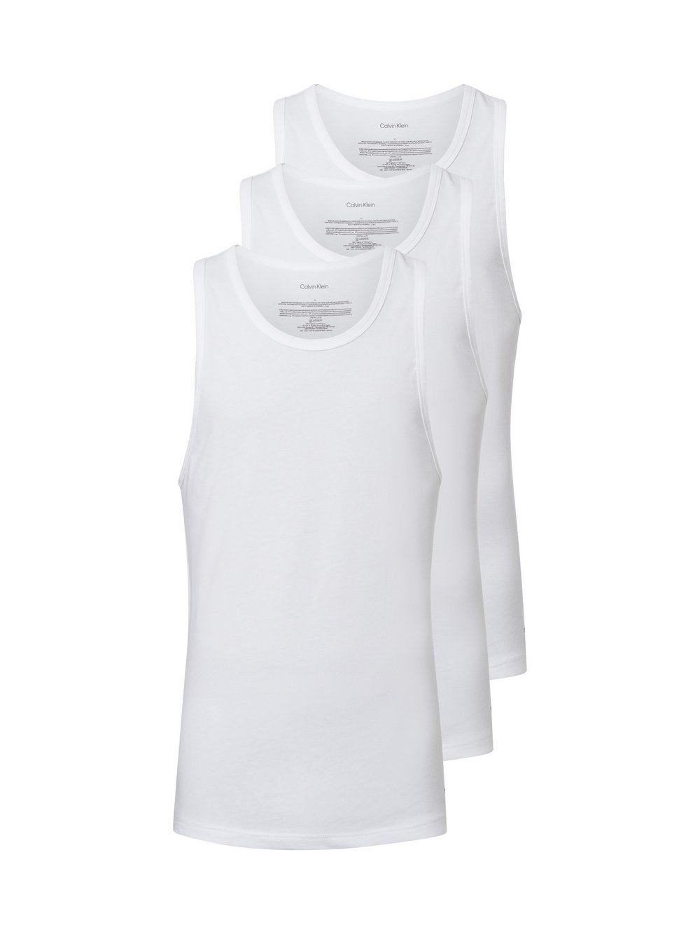 Calvin Klein Unterhemd im 3er-Pack Herren weiß, S Image