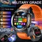 2025 Neue Smartwatch für Herren, Militär, Outdoor, Sport, wasserdicht, GPS-Tracker, Blutdruck, Gesundheit, Smartwatch-Monitor, Bluetooth-Anruf