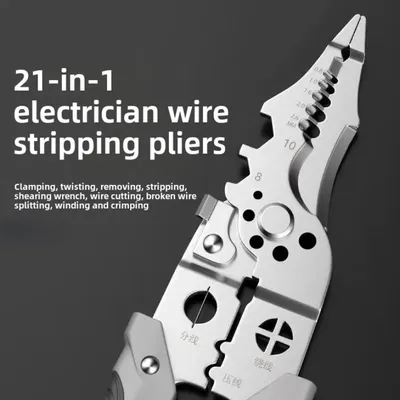 Knipex Crimping Tool Job Tools Edc Multi-tool Multitool Electric Tools Sets Tooling Cable Peeler
