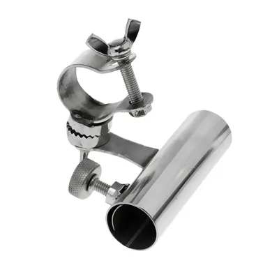 Stainless Steel Marine Boat Fishing Rod Holder Rack Chair Mount Pole Bracket Umbrella Stand, Downrigger Outrigger Gear