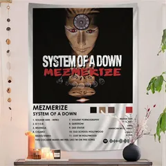 System of a Down Band Tapestry Art Printing Cheap Hippie Wall Hanging Bohemian Wall Tapestries Mandala Art Home Decor