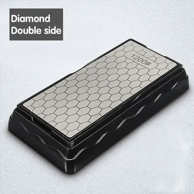 Double-Side 400-600-1000-1200 Grit Sharpening Stoner base Diamond Whetstone Knife Sharpening Stone