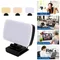 Anneau lumineux LED pour vidéoconférence, Selfie, pour iPad, ordinateur portable, Webcam, Studio,