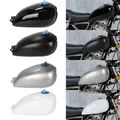4 Colors 9L 2.4 Gal Iron Motorcycle Gas Fuel Tank Retro Vintage with Oil Tank Cap Cover For Suzuki GN125 GN250