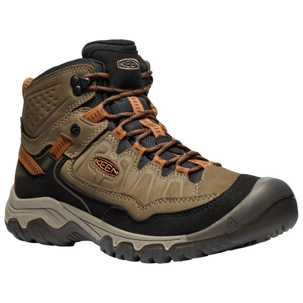 Keen - Targhee IV Mid WP - Wanderschuhe 44,5 | EU 44,5 schwarz/braun