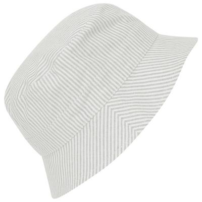 Huttelihut - Kid's Bucket Hat Woven Stripe - Hut Gr 54 cm - 6-8 Years grau Image