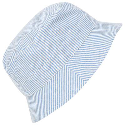 Huttelihut - Kid's Bucket Hat Woven Stripe - Hut Gr 54 cm - 6-8 Years grau Image