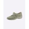 Ballerina WALDLÄUFER, Damen, Gr. 4,5, grün (mint), Nubukleder, sportlich, Schuhe