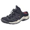 Clog RIEKER, Damen, Gr. 40, schwarz, Nubuklederimitat, Textil, casual, Schuhe, Sabot, Schlupfschuh, Schlappen in schmaler Form