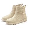 Stiefelette VIVANCE "Boots, Stiefel", Damen, Gr. 39, beige, Obermaterial: 100% Lederimitat. Futter: 100% Textilmaterial. Decksohle: 100% Textilmaterial. Laufsohle: 100% Synthetik, unifarben, Strukturmuster, casual, Schuhe, mit raffinierten...