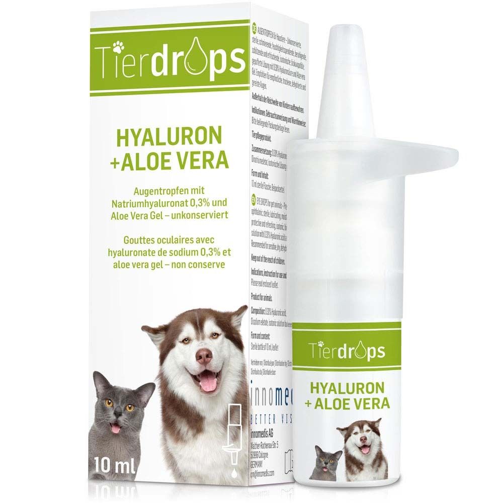 Tierdrops Hyaluron + Aloe Vera 10 ml Tropfen Image