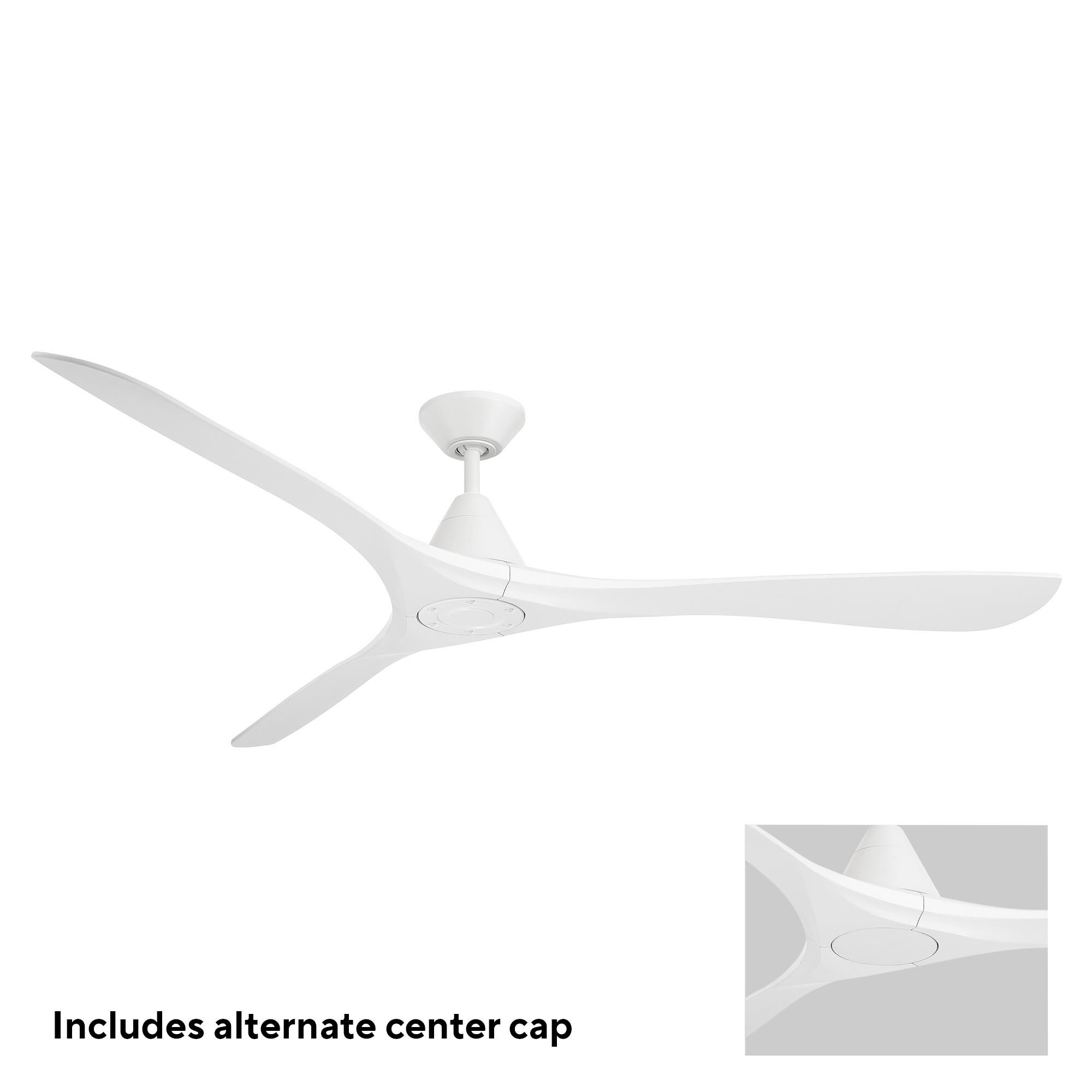 Modern Forms Carve 72 Inch Ceiling Fan - FR-D2504-72-MW